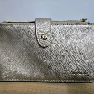 kate spade Silver Clutch Wristlet